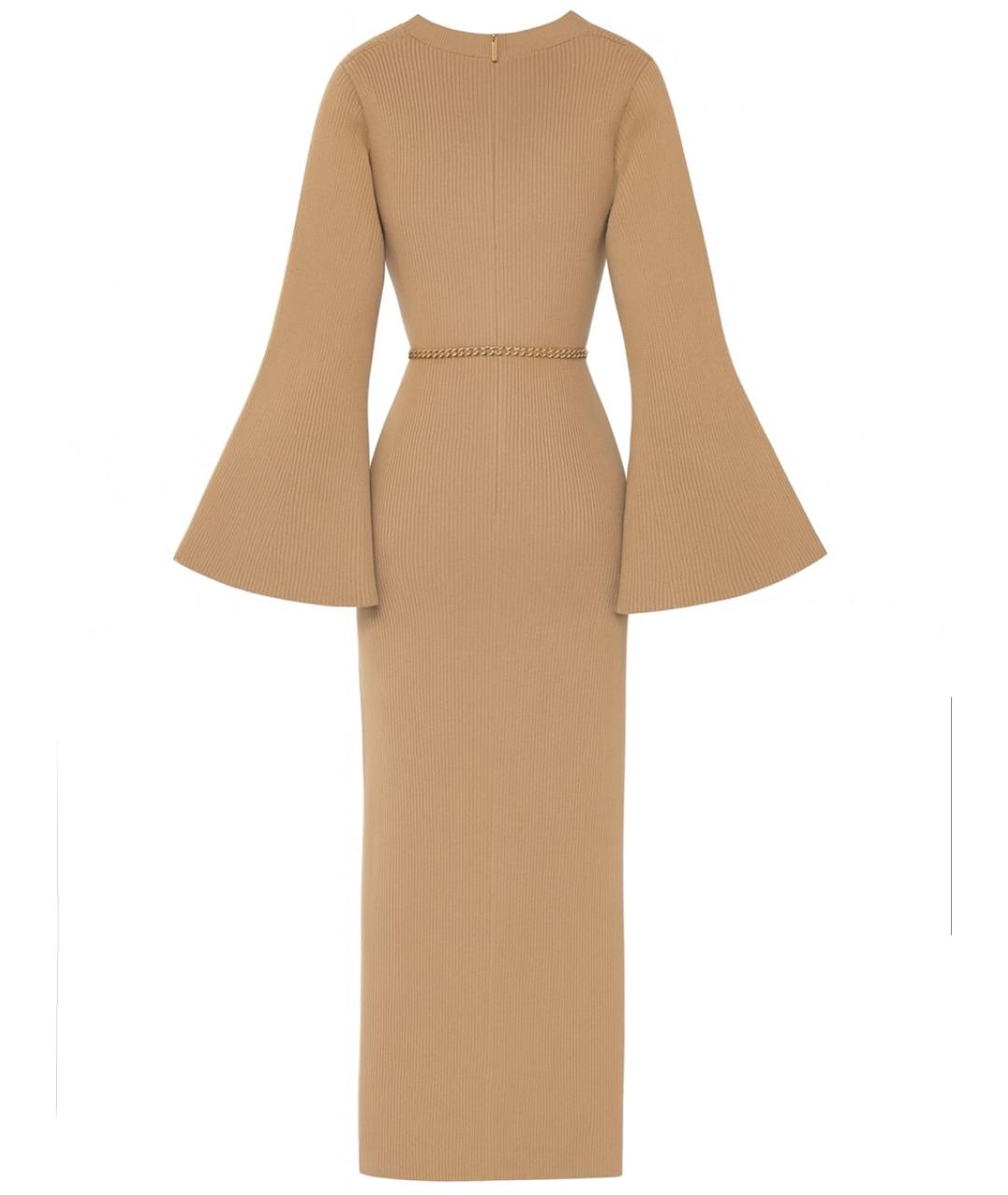 MICHAEL KORS Бежевое шерстяное платье, фото 3