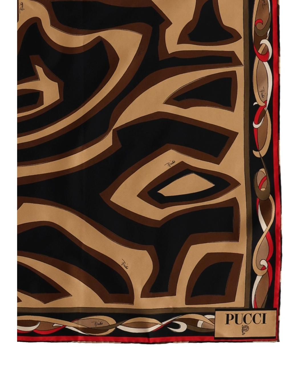 PUCCI Мульти шелковый платок, фото 2