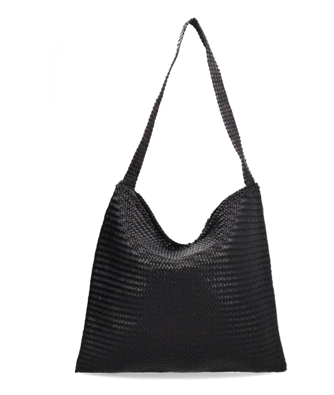 Dragon Diffusion Черная кожаная сумка через плечо, фото 1