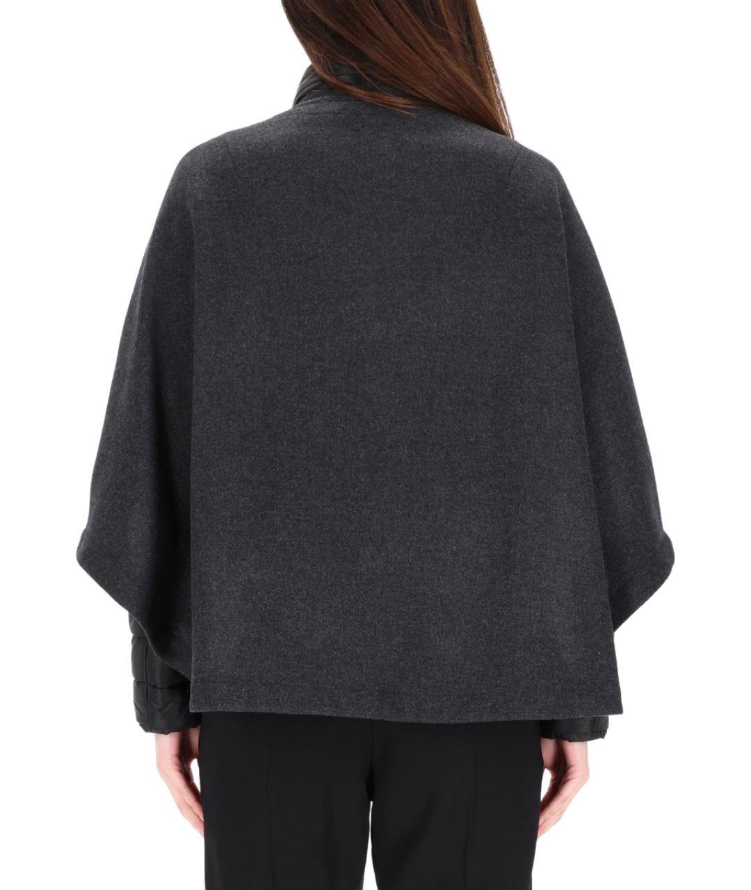 FAY Серое шерстяное пальто, фото 3