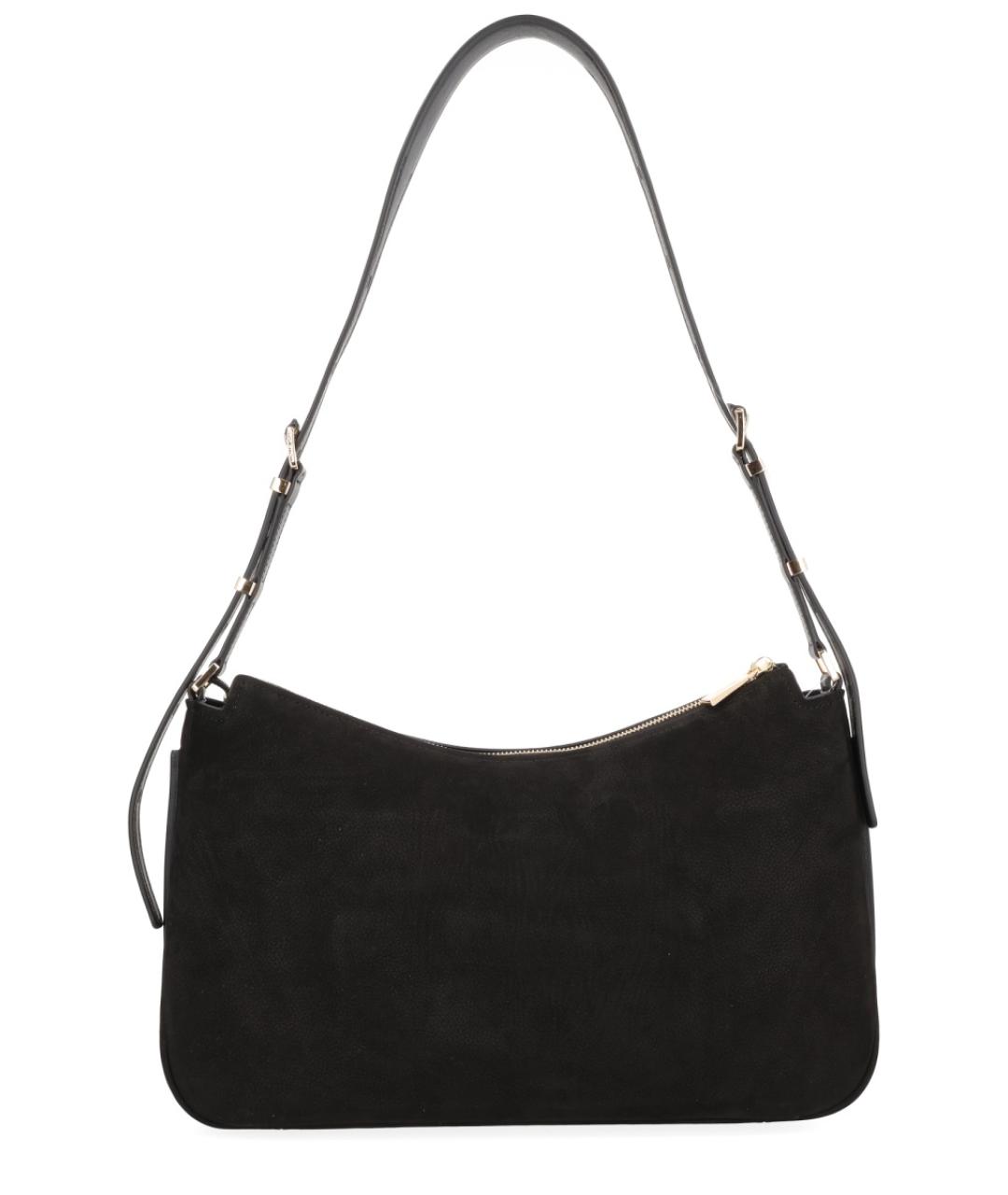 MICHAEL KORS Черная кожаная сумка через плечо, фото 3