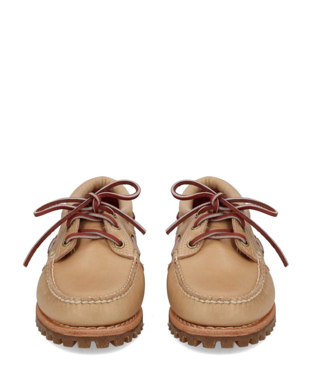 TIMBERLAND Бежевые кожаные лоферы, фото 3