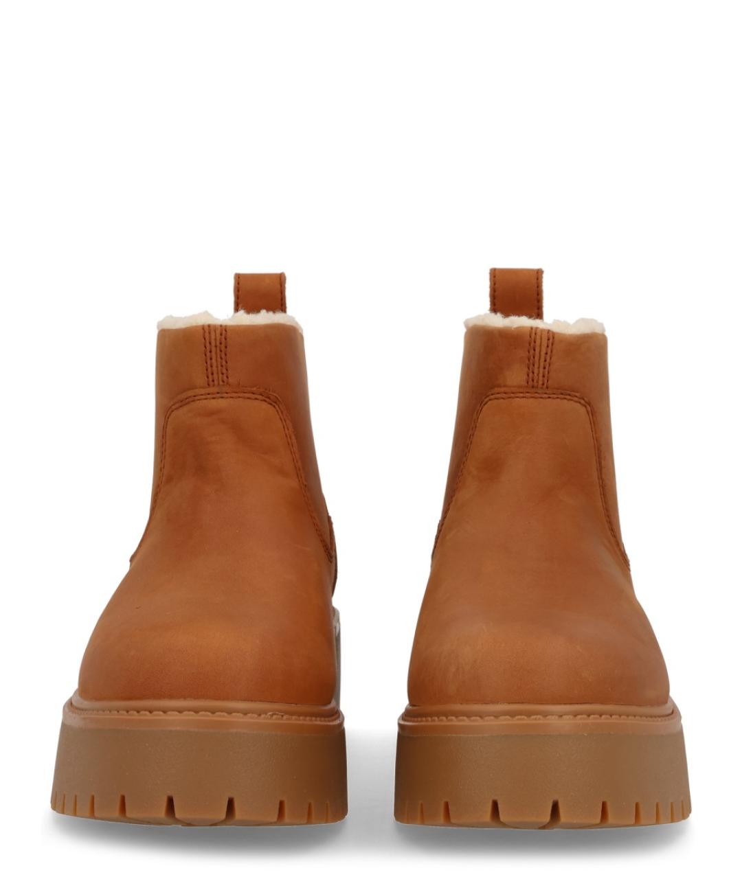 TIMBERLAND Коричневые нубуковые ботинки, фото 3