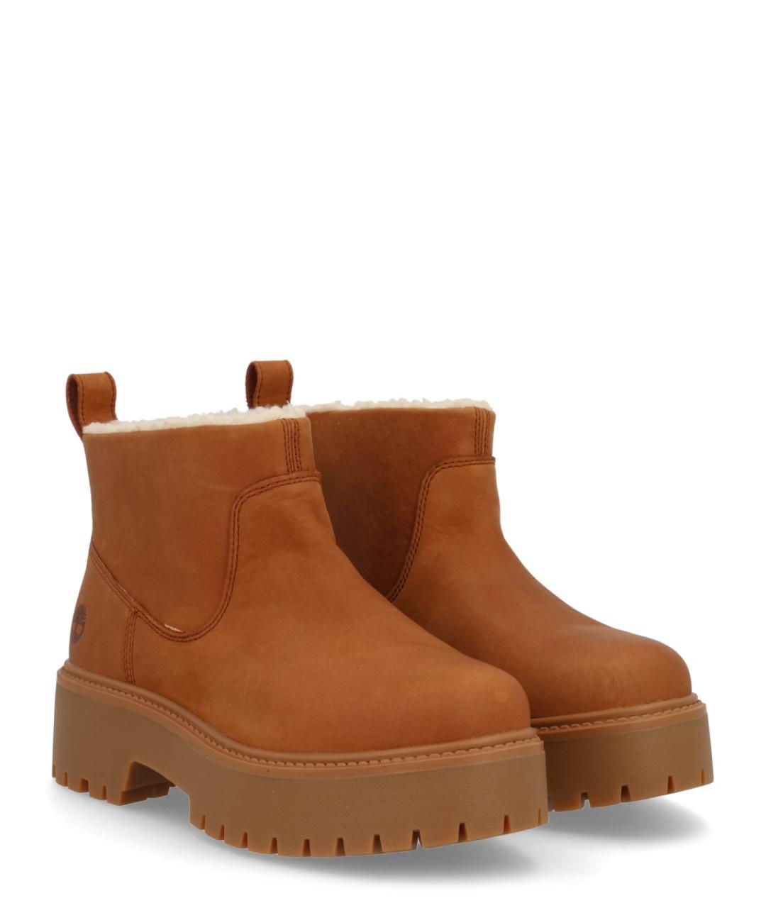 TIMBERLAND Коричневые нубуковые ботинки, фото 2