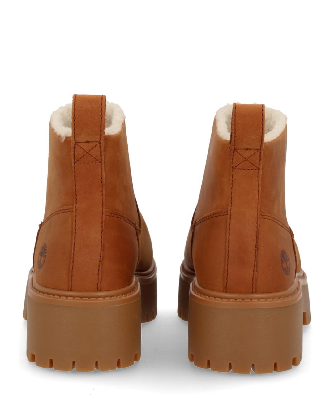 TIMBERLAND Коричневые нубуковые ботинки, фото 4