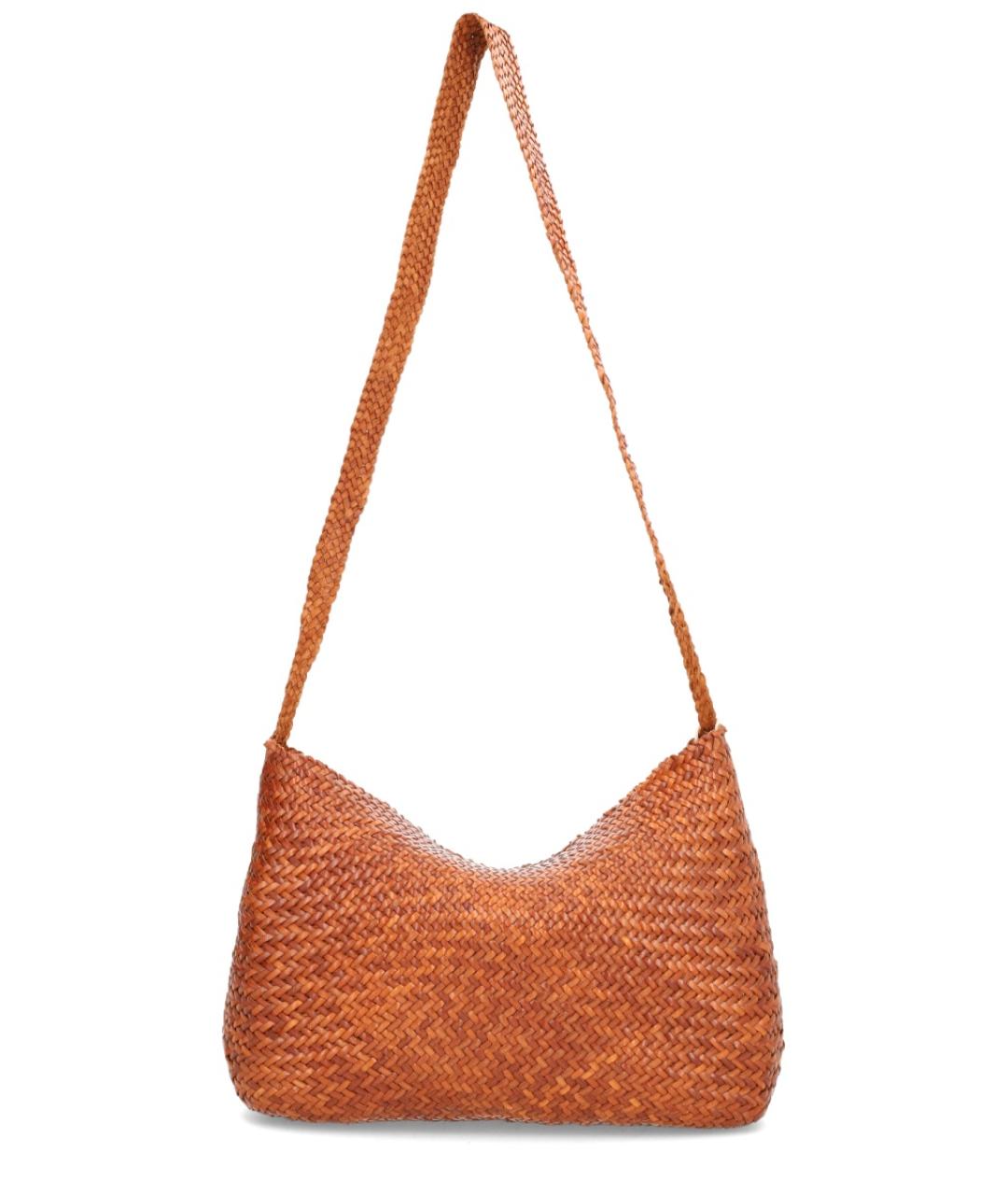 Dragon Diffusion Бежевая кожаная сумка через плечо, фото 2