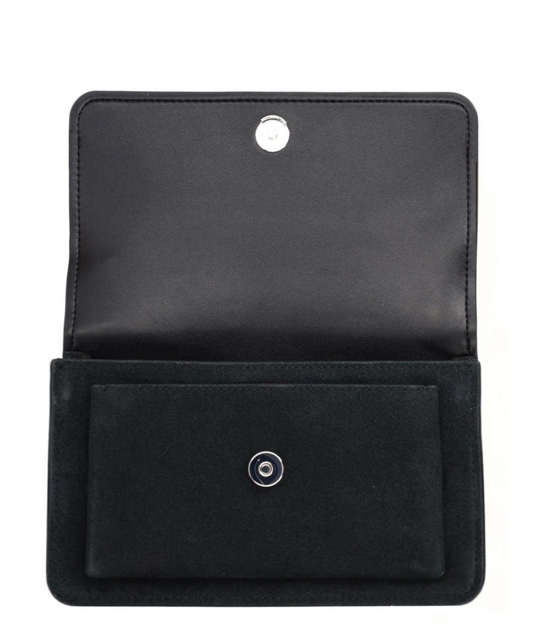 MICHAEL KORS Черная кожаная сумка через плечо, фото 3