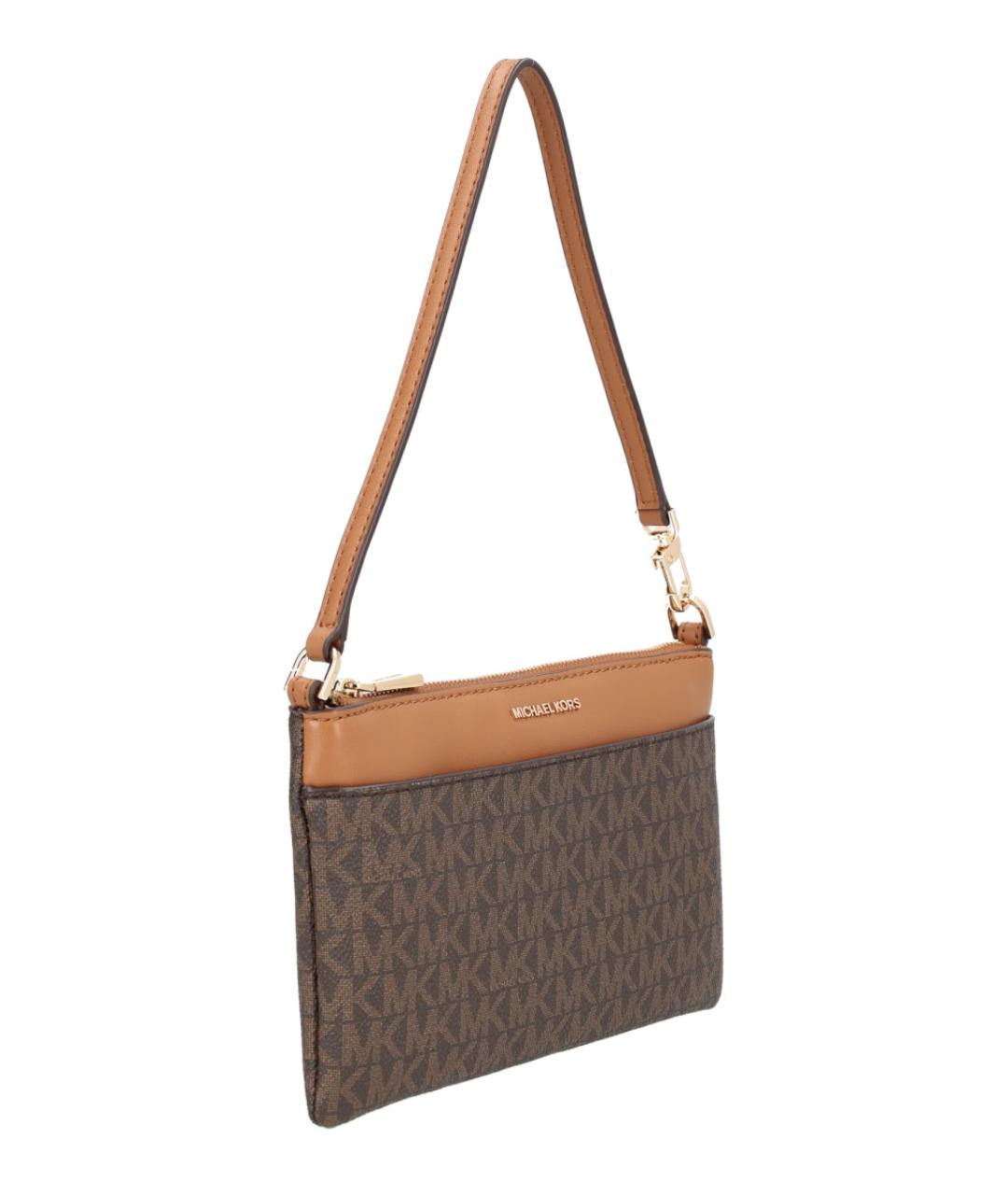 MICHAEL KORS Коричневая сумка через плечо, фото 3
