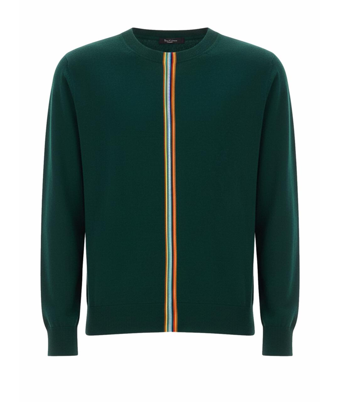PAUL SMITH Зеленый шерстяной джемпер / свитер, фото 1
