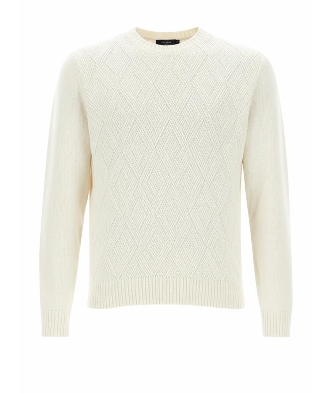 HERNO Белый кашемировый джемпер / свитер, фото 1