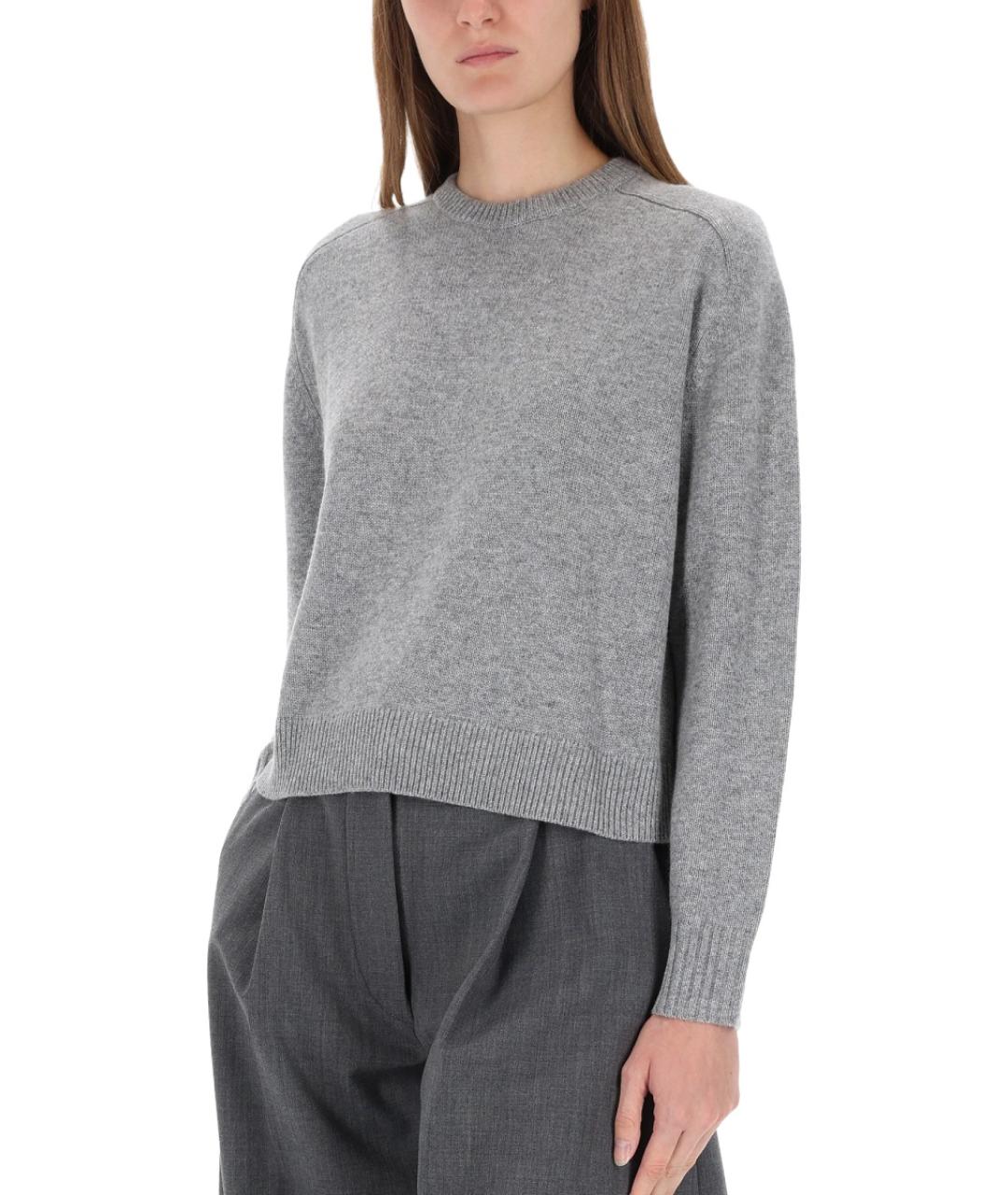THEORY Серый кашемировый джемпер / свитер, фото 4