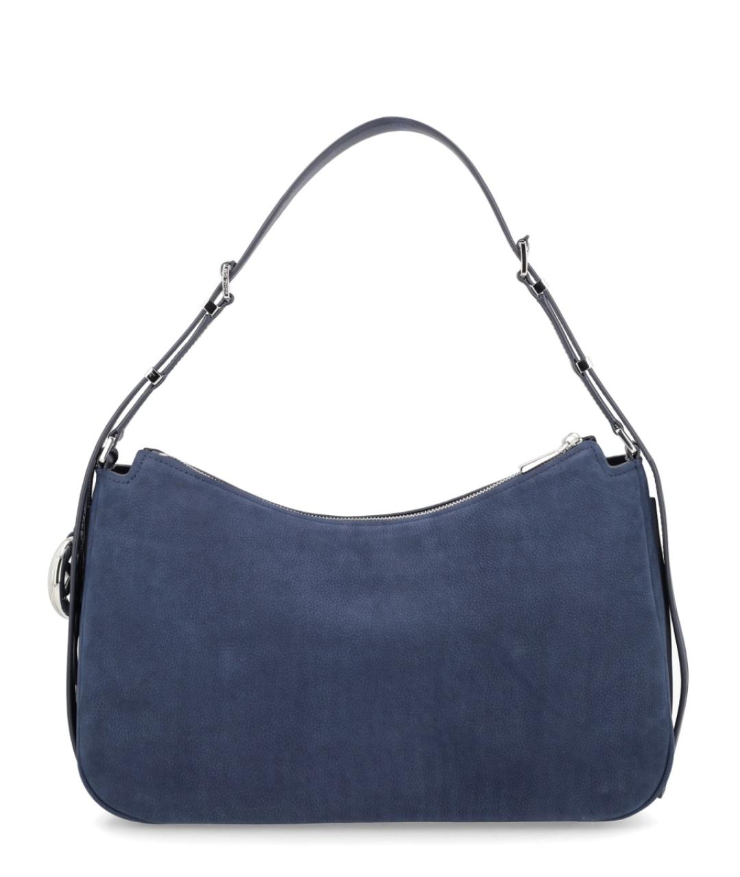 MICHAEL KORS Синяя кожаная сумка через плечо, фото 3