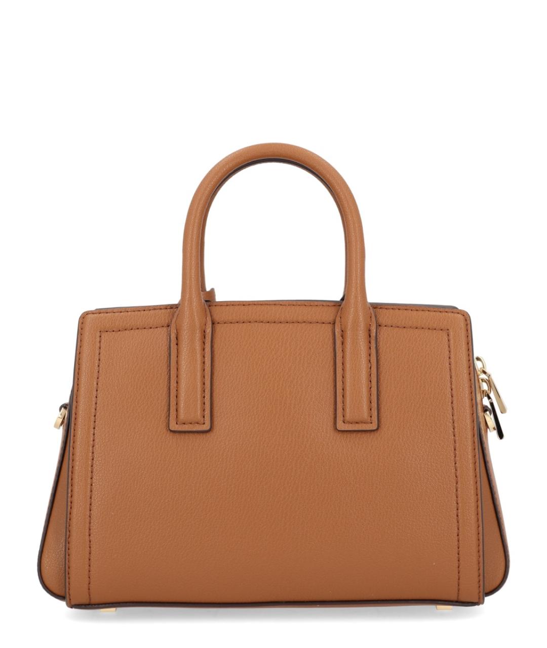 MICHAEL KORS Коричневая кожаная сумка тоут, фото 3