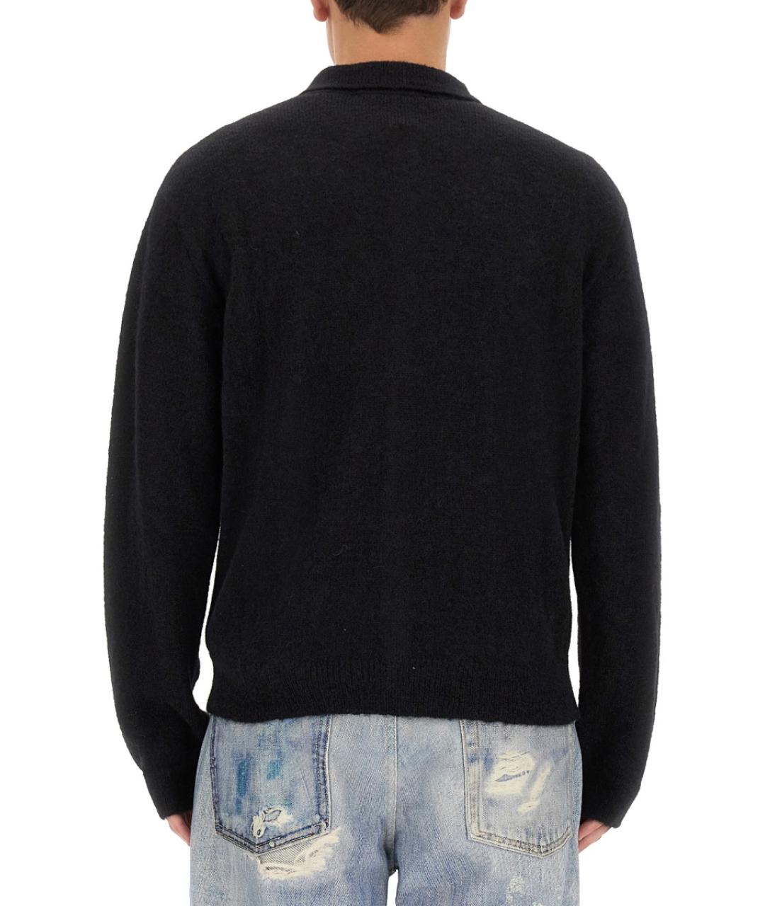 OUR LEGACY Черный шерстяной кардиган, фото 6