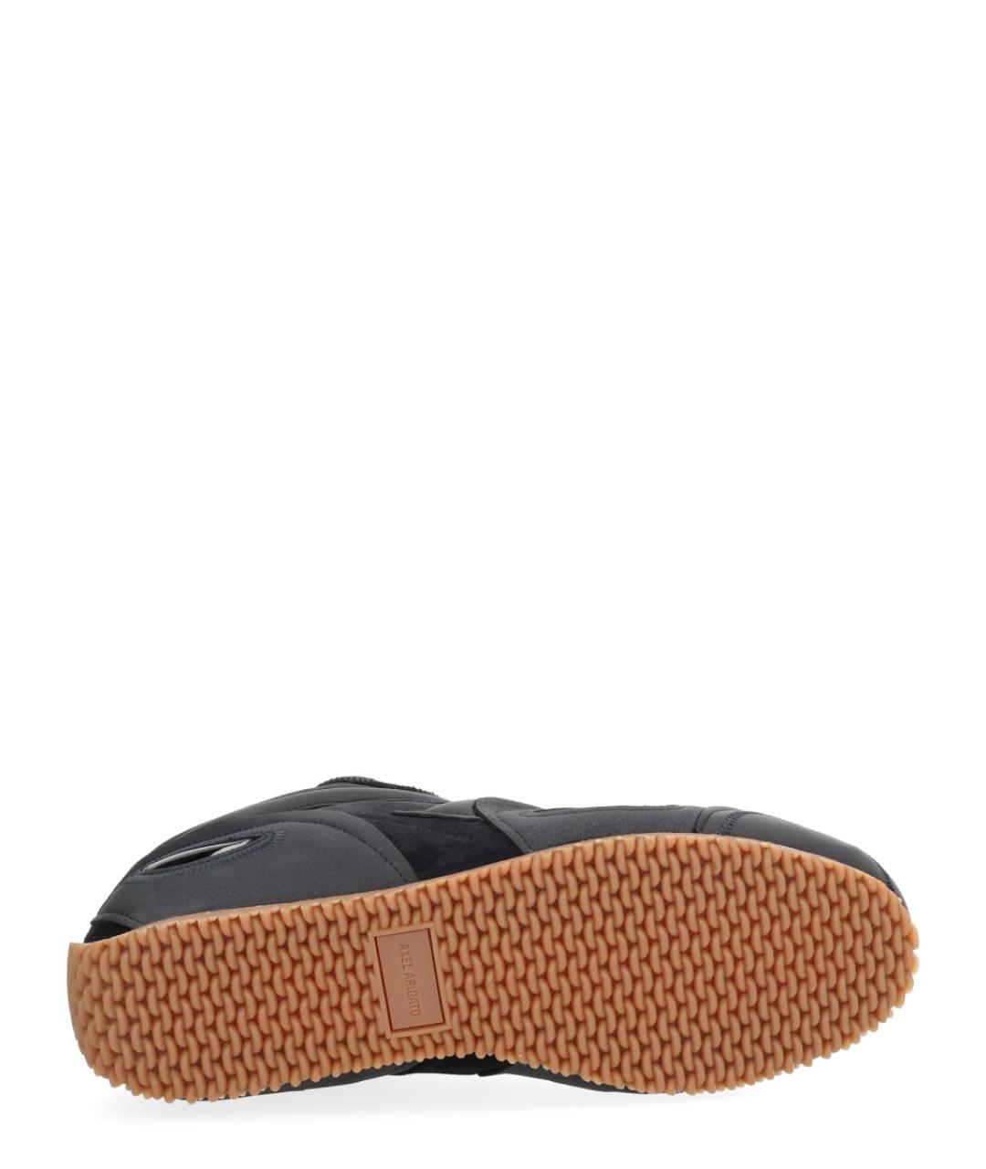 AXEL ARIGATO Черные кожаные низкие кроссовки / кеды, фото 6