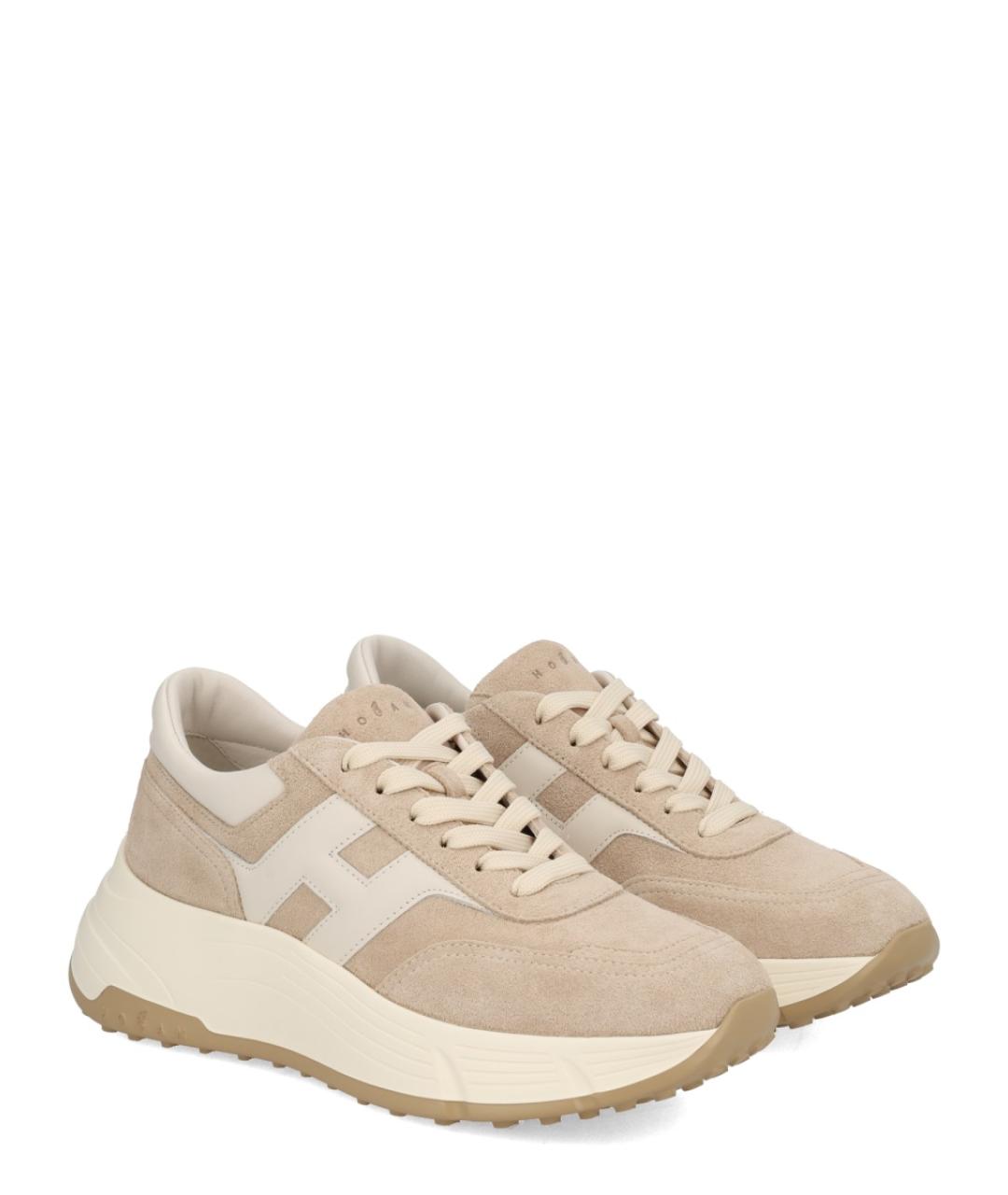 HOGAN Мульти кожаные кроссовки, фото 2