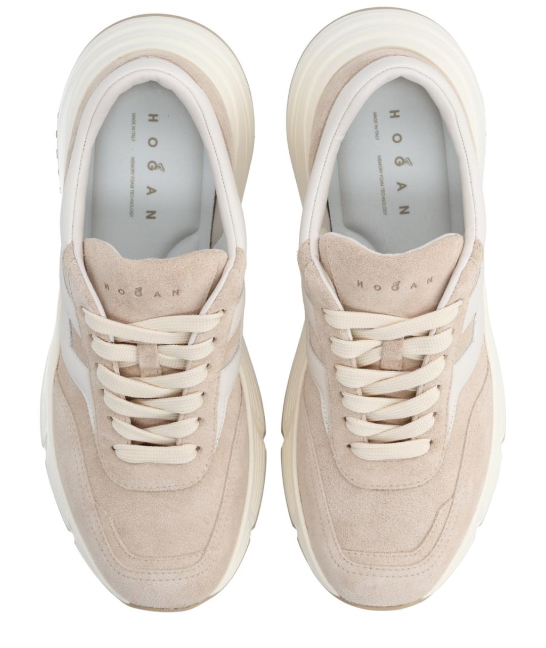 HOGAN Мульти кожаные кроссовки, фото 5