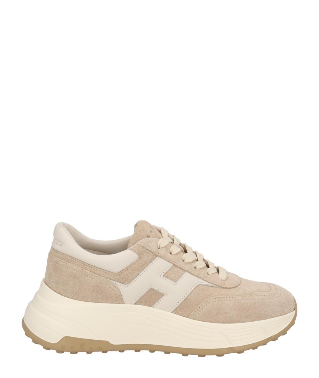 HOGAN Мульти кожаные кроссовки, фото 1