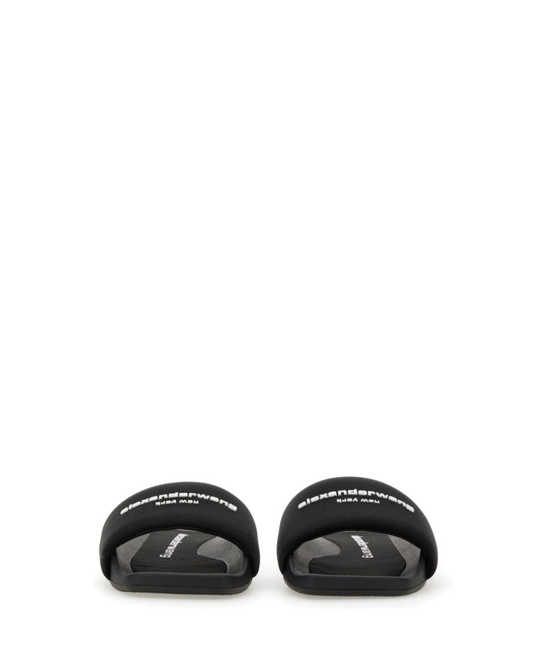 ALEXANDER WANG Черные шлепанцы, фото 5