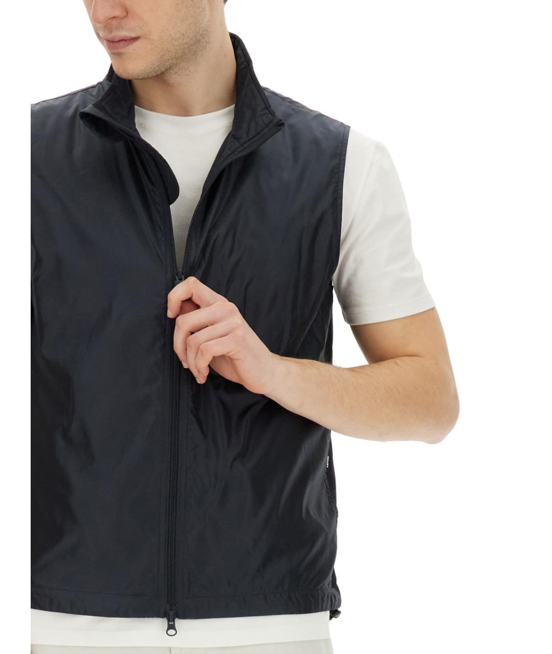 ASPESI Синий полиамидовый жилет, фото 4