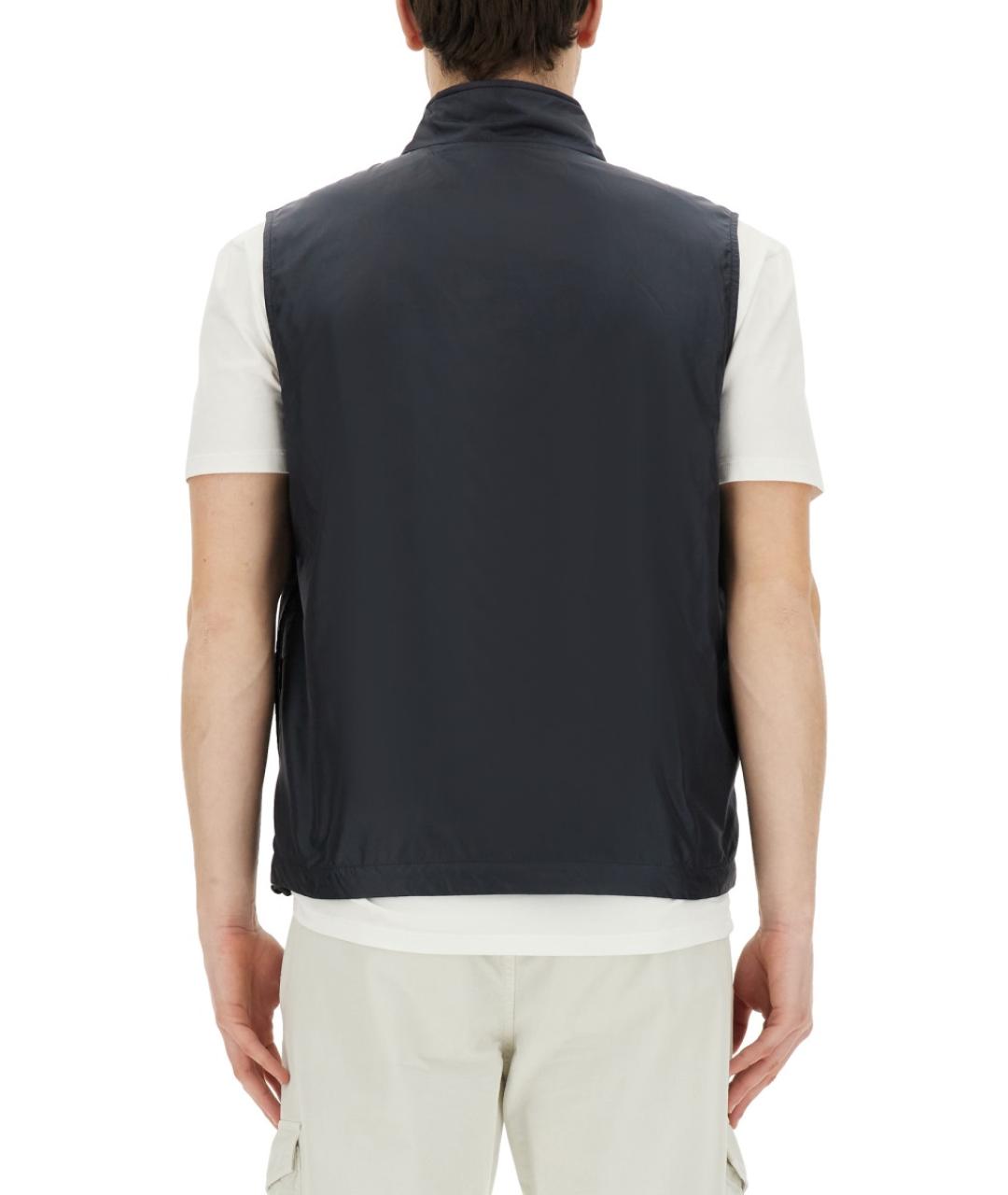 ASPESI Синий полиамидовый жилет, фото 3