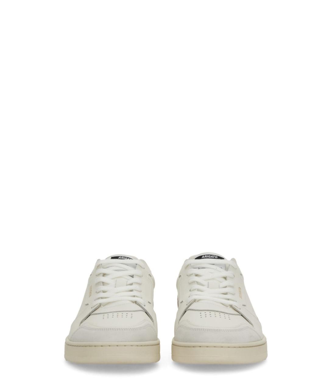 AXEL ARIGATO Белые кожаные низкие кроссовки / кеды, фото 4