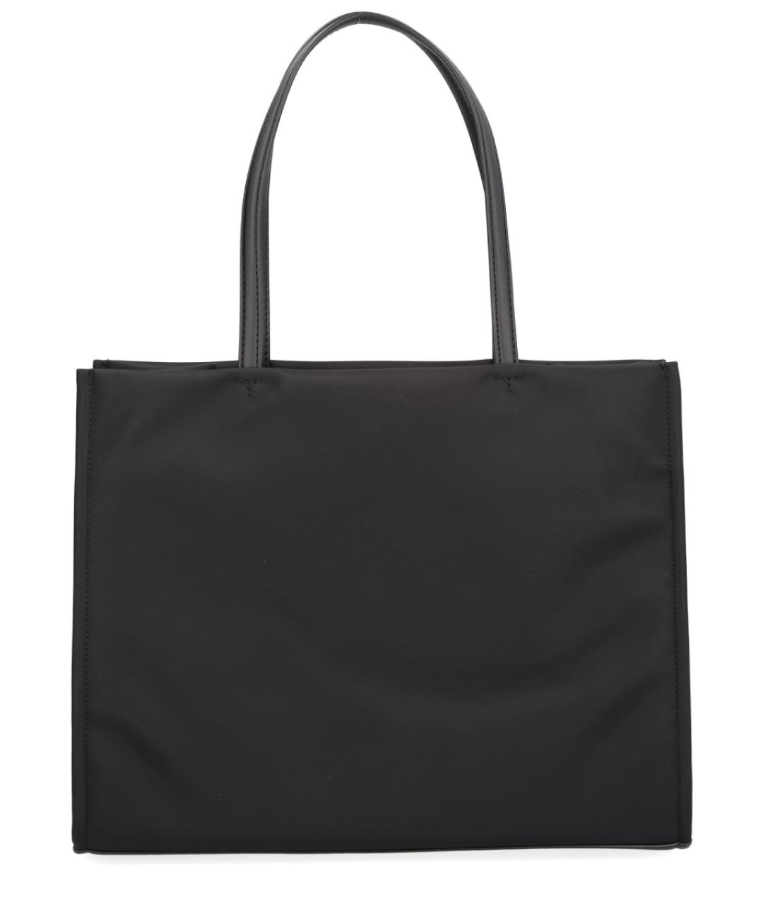 TORY BURCH Черная синтетическая сумка тоут, фото 3