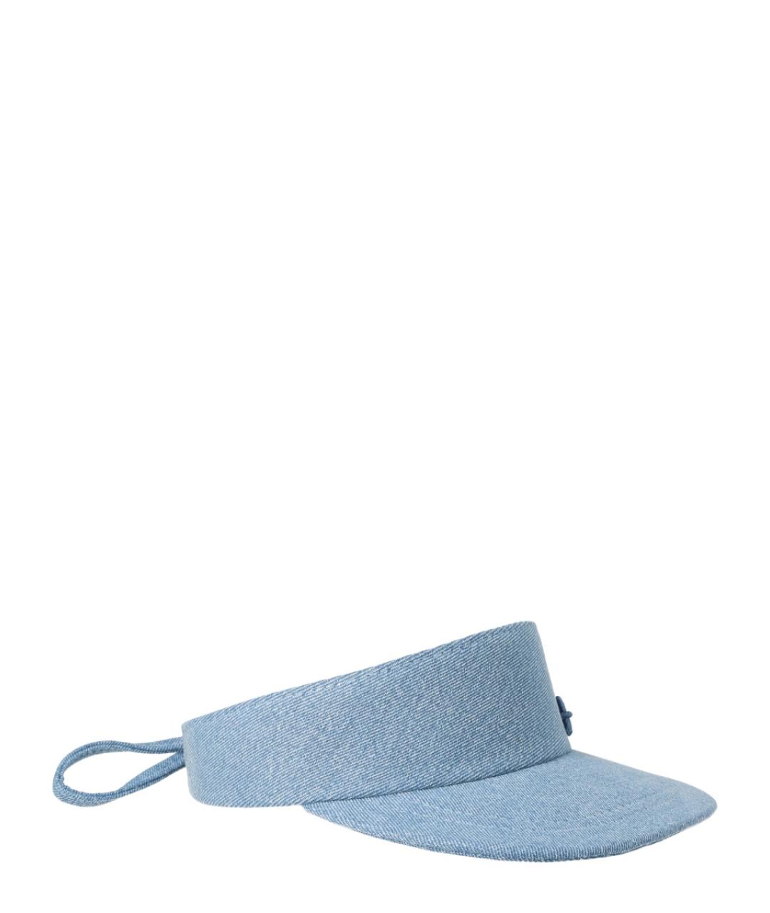 RUSLAN BAGINSKIY Голубая хлопковая кепка, фото 3