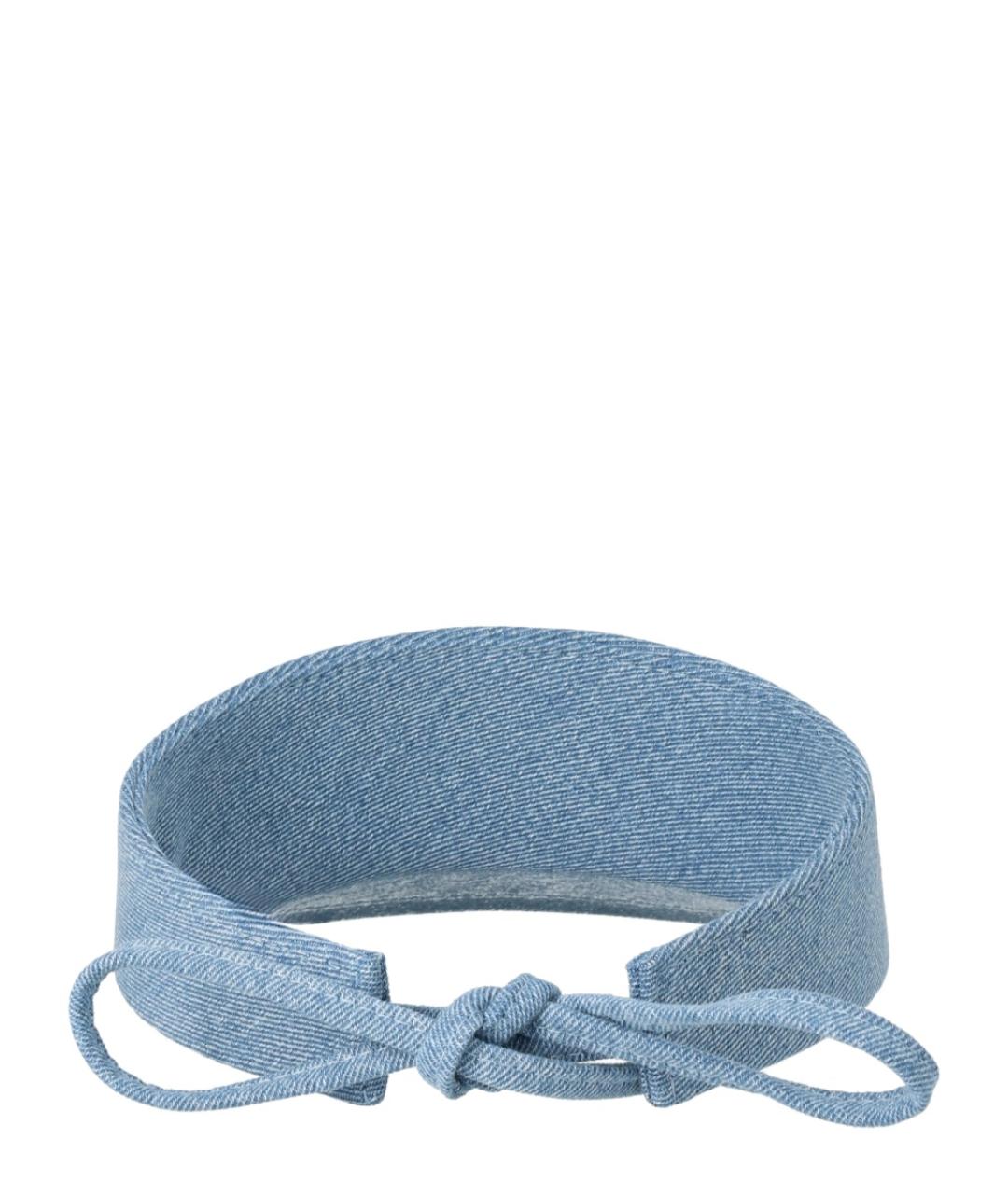 RUSLAN BAGINSKIY Голубая хлопковая кепка, фото 2