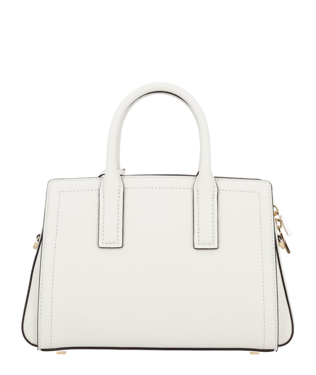 MICHAEL KORS Белая кожаная сумка тоут, фото 3