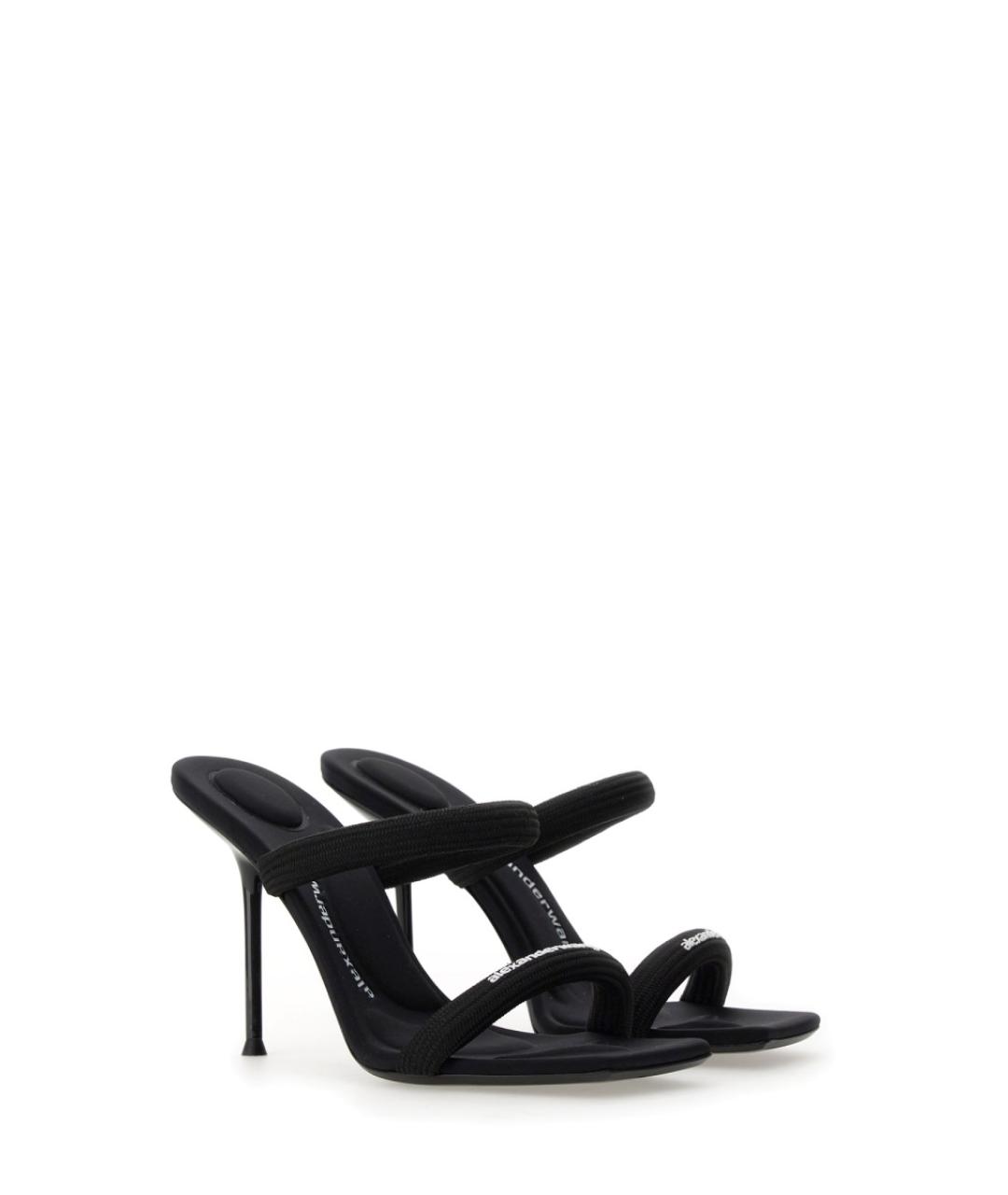 ALEXANDER WANG Черные синтетические туфли, фото 2