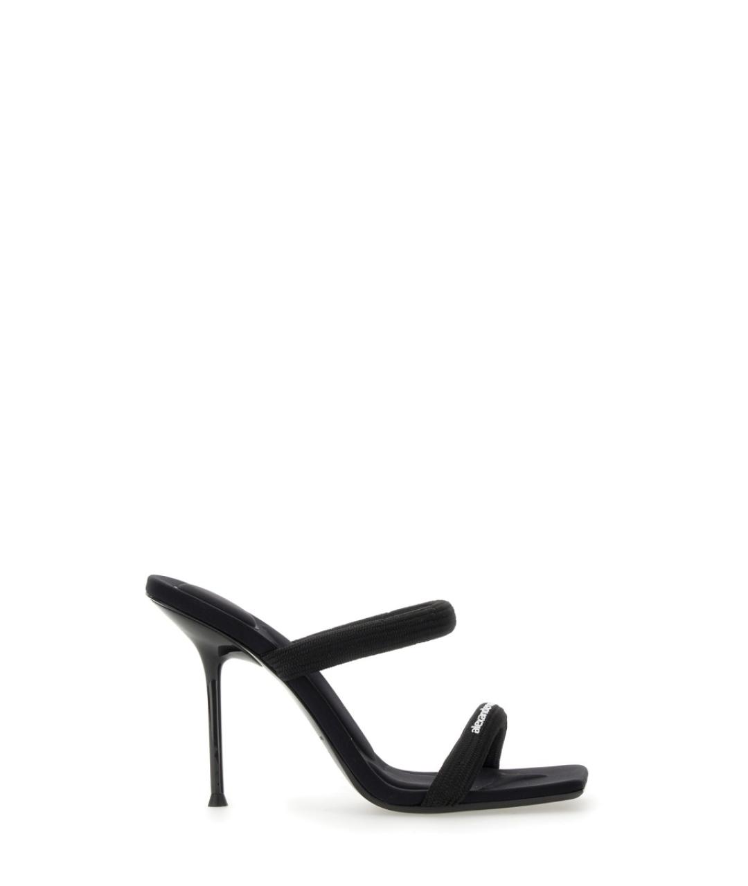 ALEXANDER WANG Черные синтетические туфли, фото 1