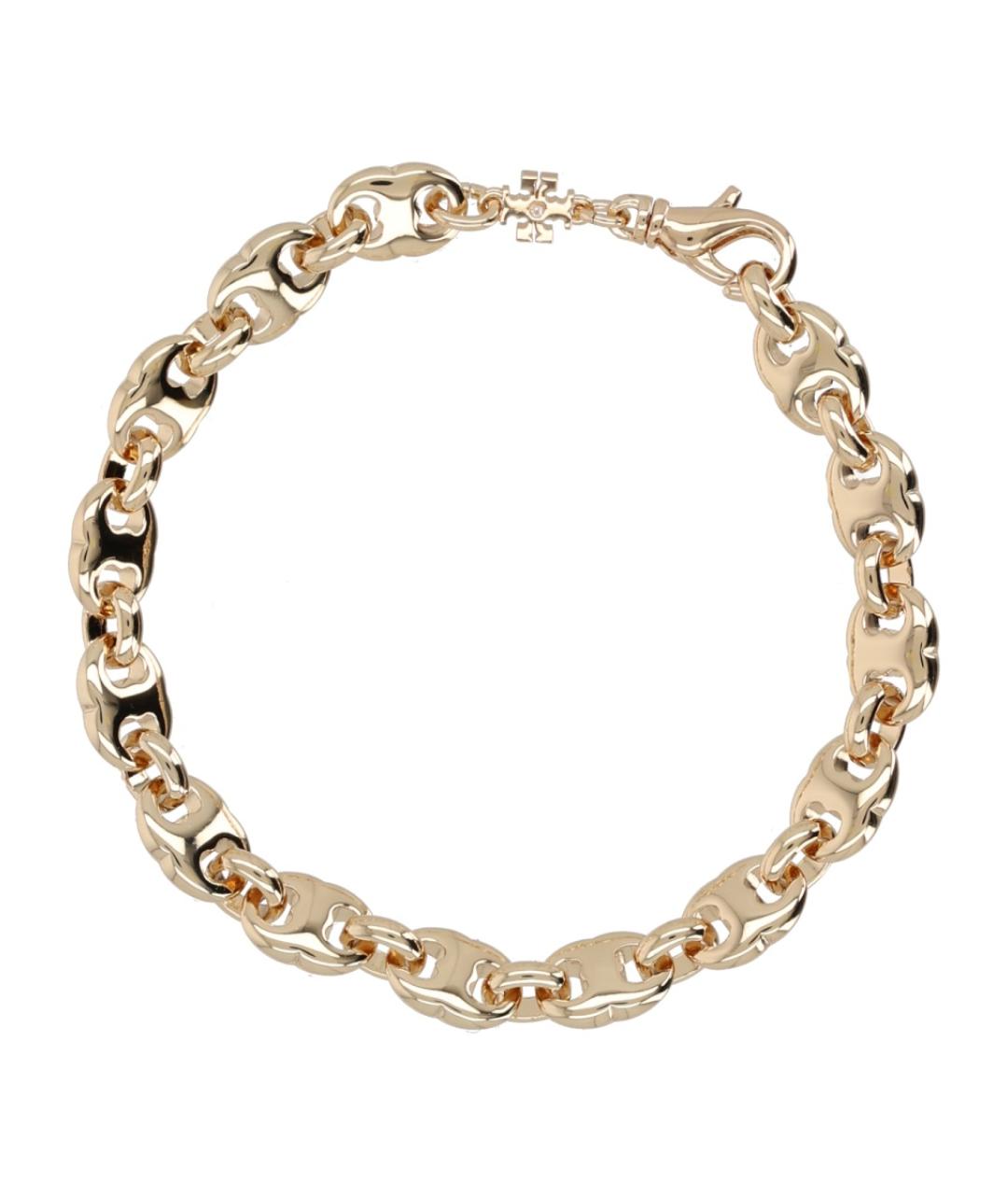 TORY BURCH Золотой латунный браслет, фото 2