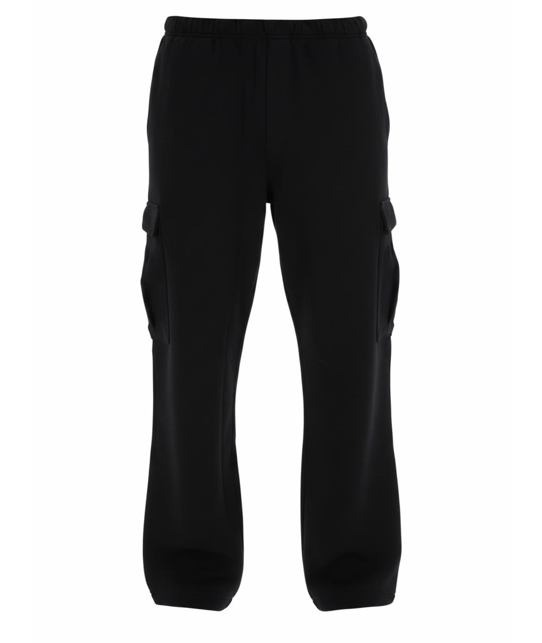 VERSACE JEANS COUTURE Черные хлопковые повседневные брюки, фото 1