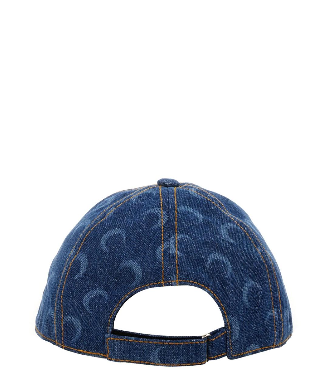 MARINE SERRE Синяя хлопковая кепка, фото 3