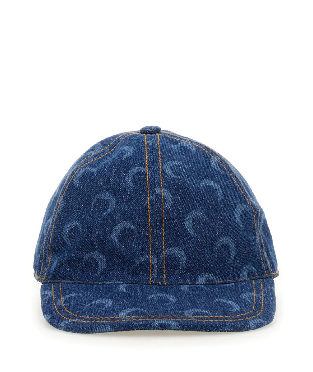 MARINE SERRE Синяя хлопковая кепка, фото 2