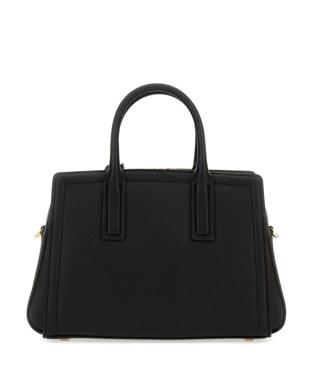 MICHAEL KORS Черная кожаная сумка тоут, фото 5