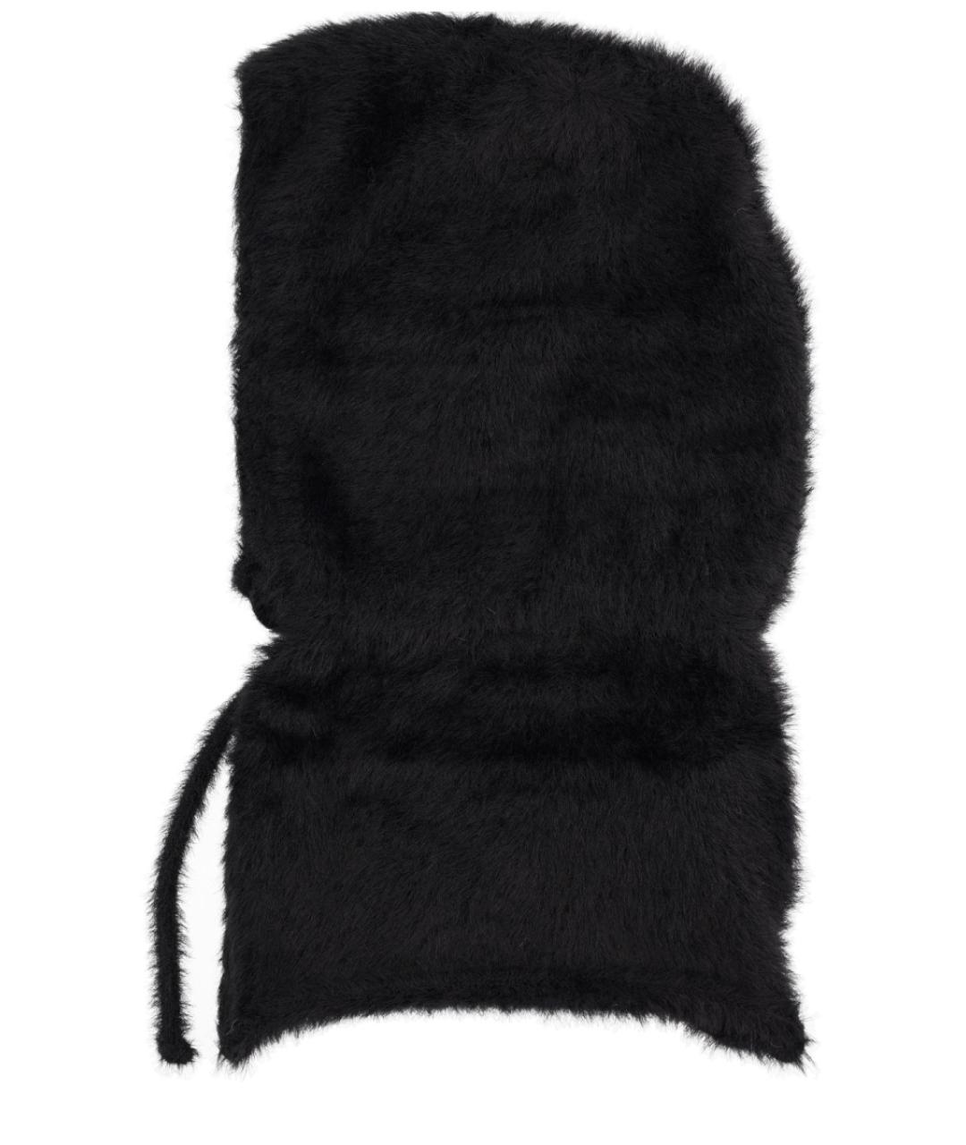MSGM Черная синтетическая шапка, фото 2