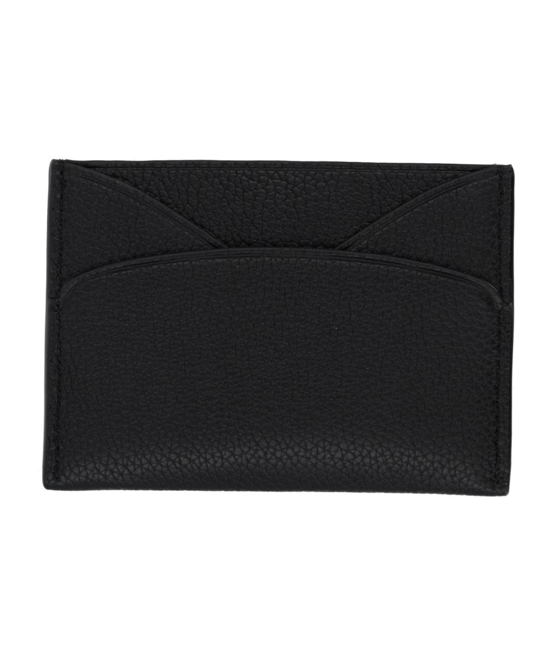 TORY BURCH Черный кожаный кошелек, фото 2