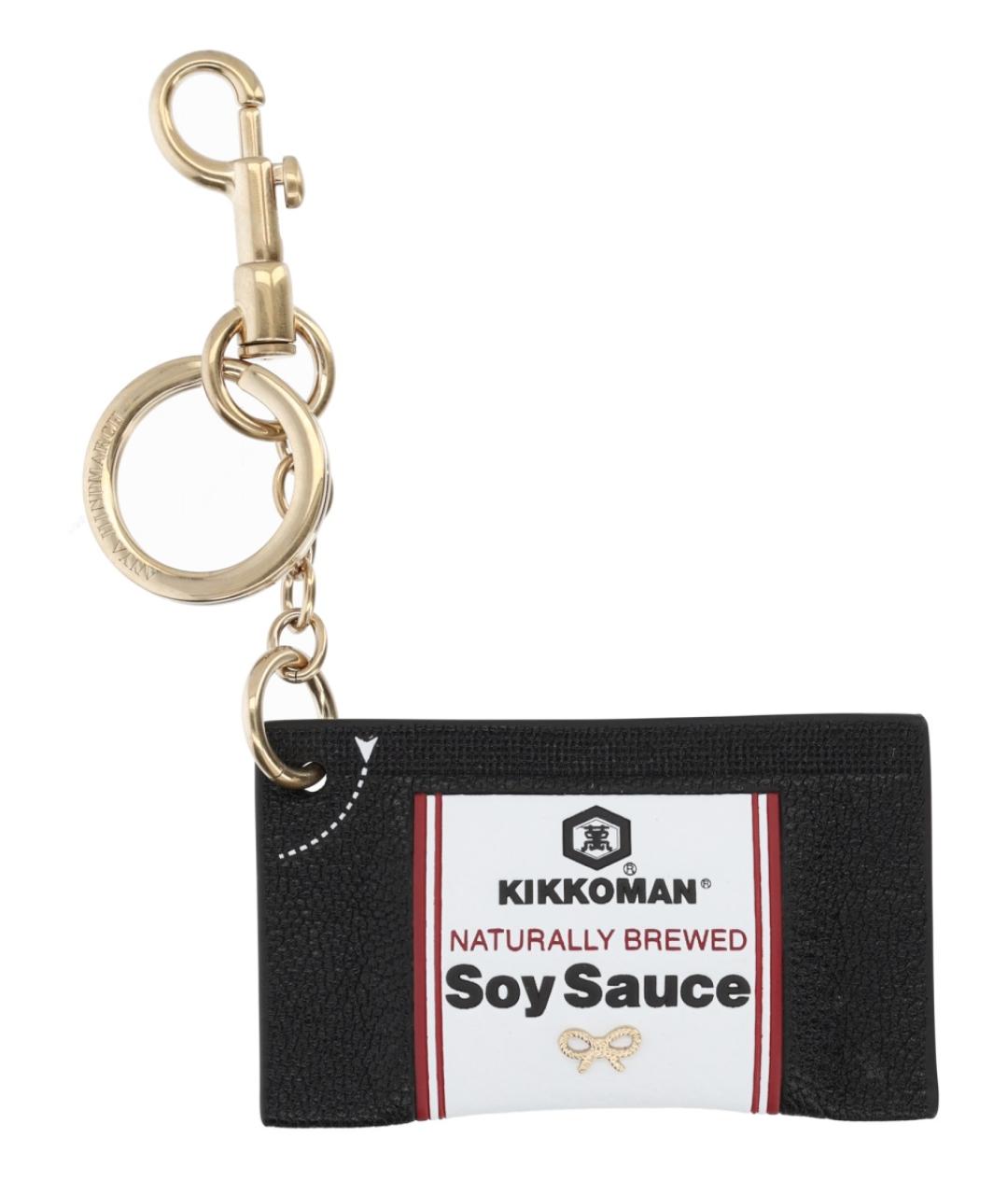 ANYA HINDMARCH Черная ключница, фото 1