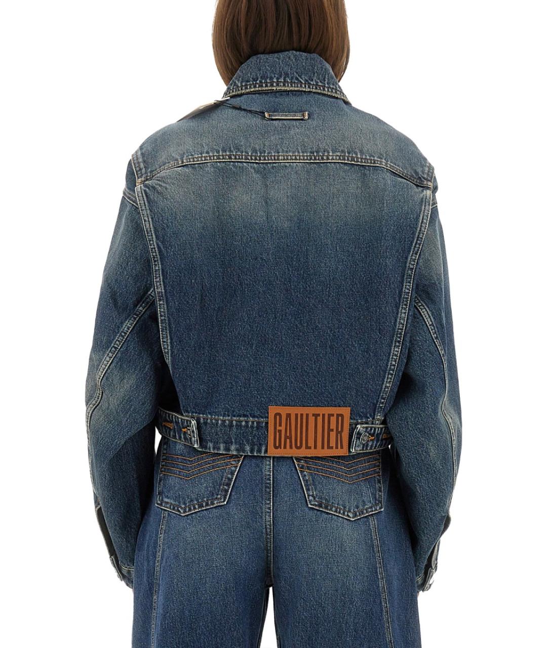 JEAN PAUL GAULTIER Синяя хлопковая куртка, фото 3