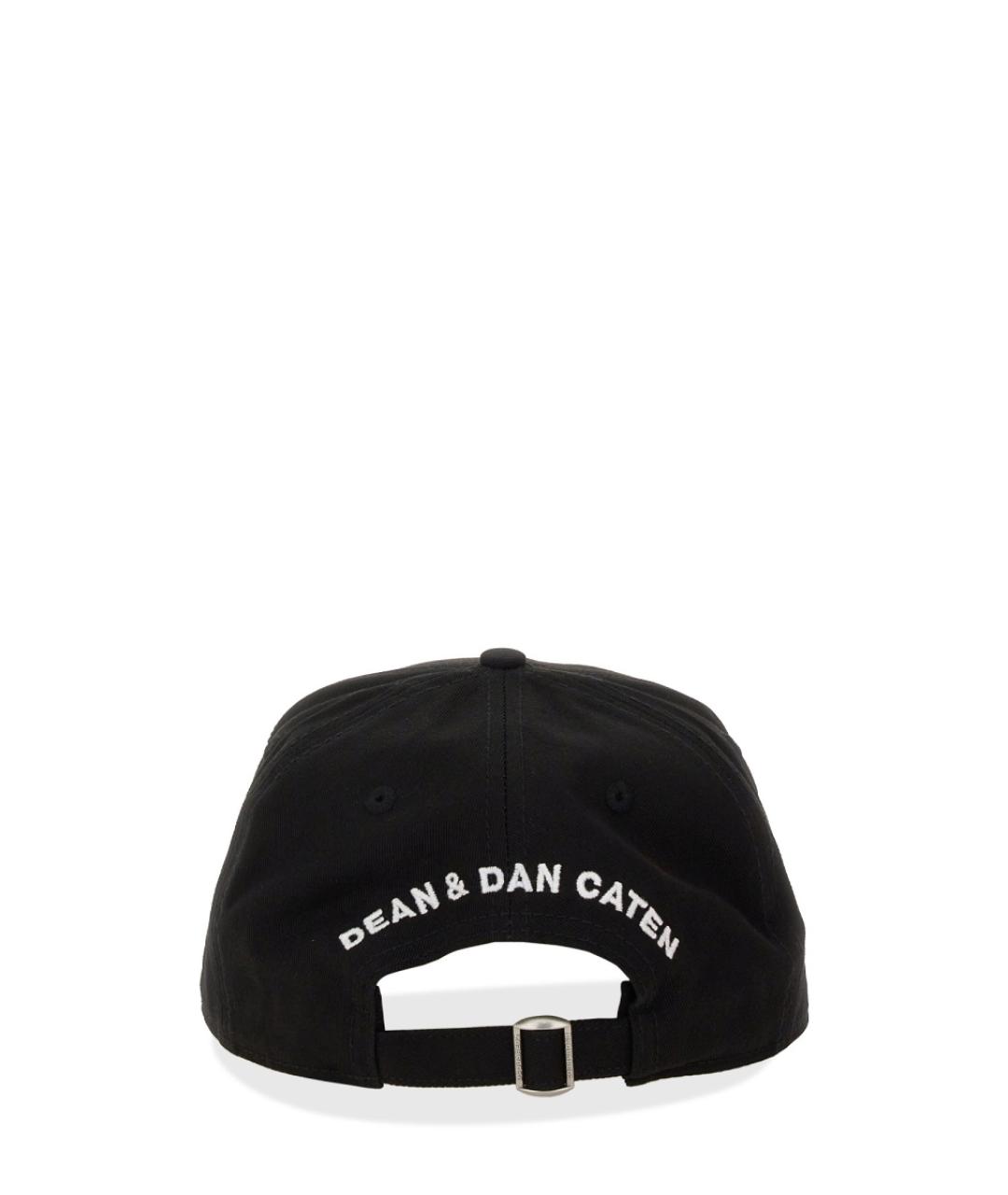 DSQUARED2 Черная хлопковая кепка/бейсболка, фото 2