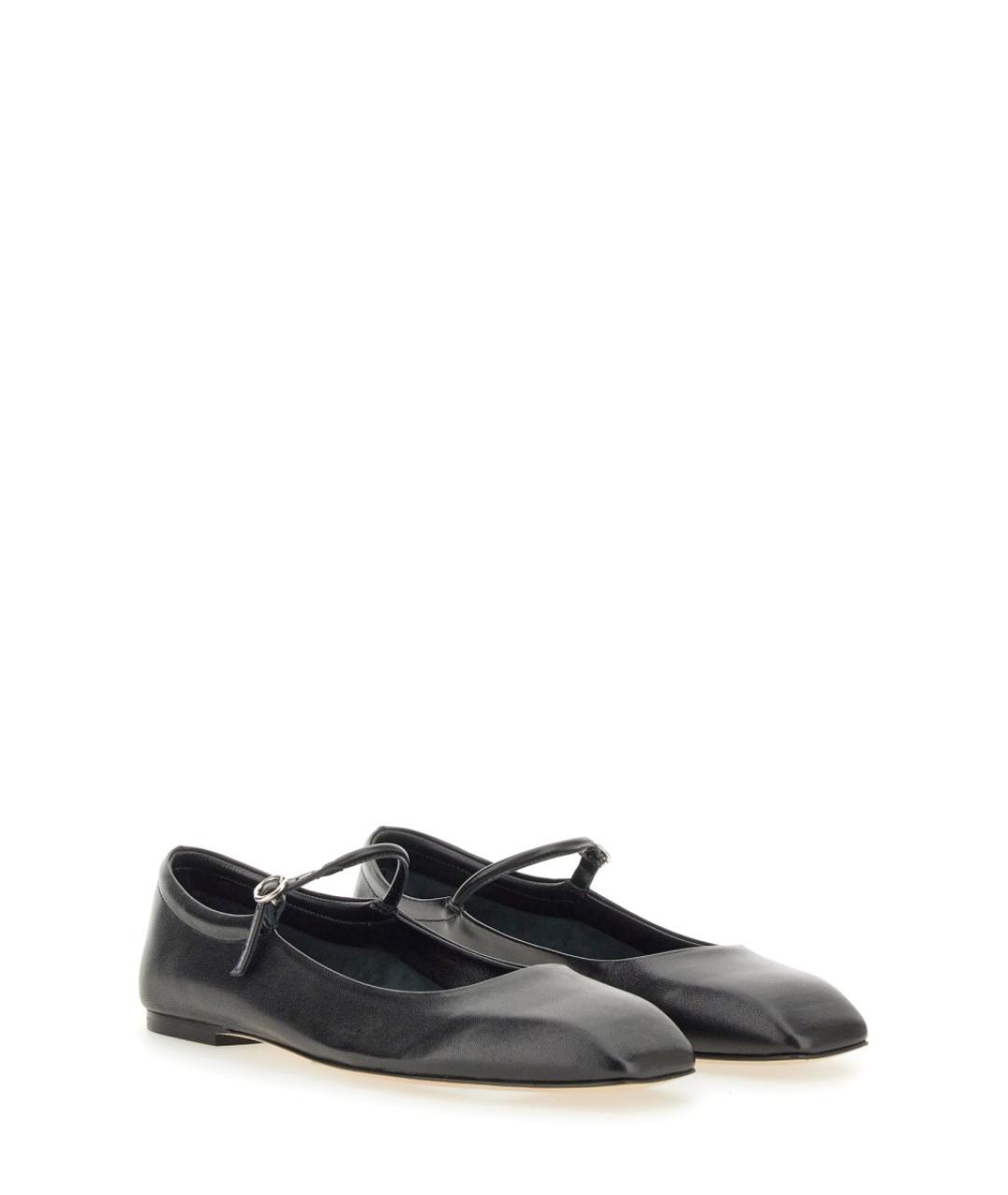 AEYDE Черные кожаные балетки, фото 2