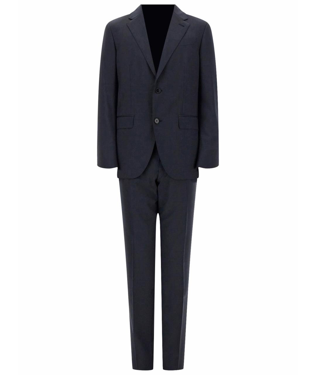 ZEGNA Синий классический костюм, фото 1