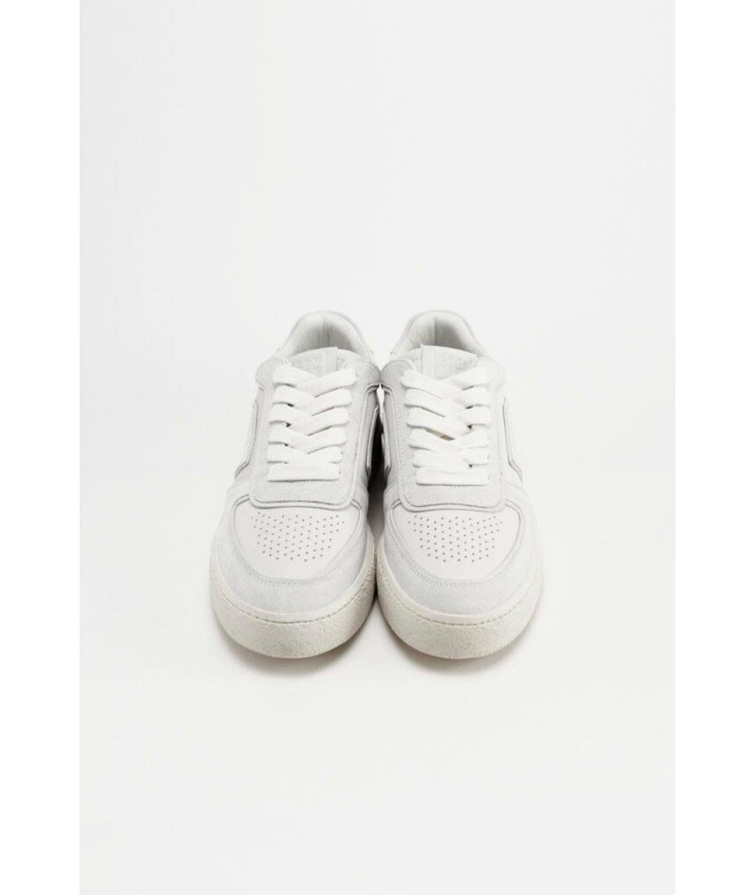 COPENHAGEN Белые кожаные кеды, фото 4