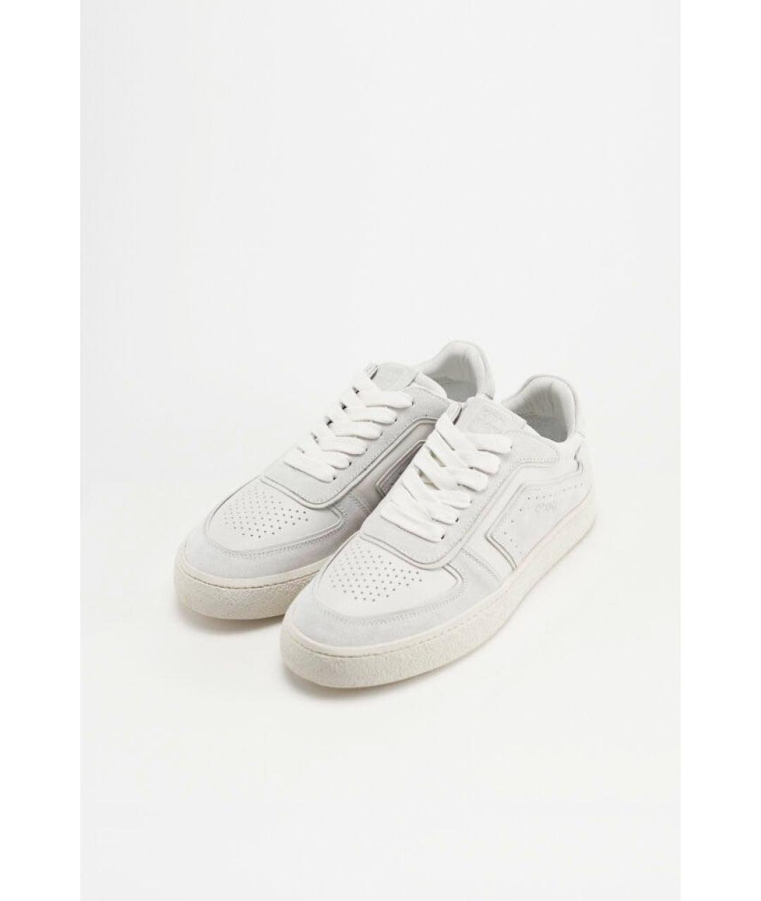 COPENHAGEN Белые кожаные кеды, фото 2