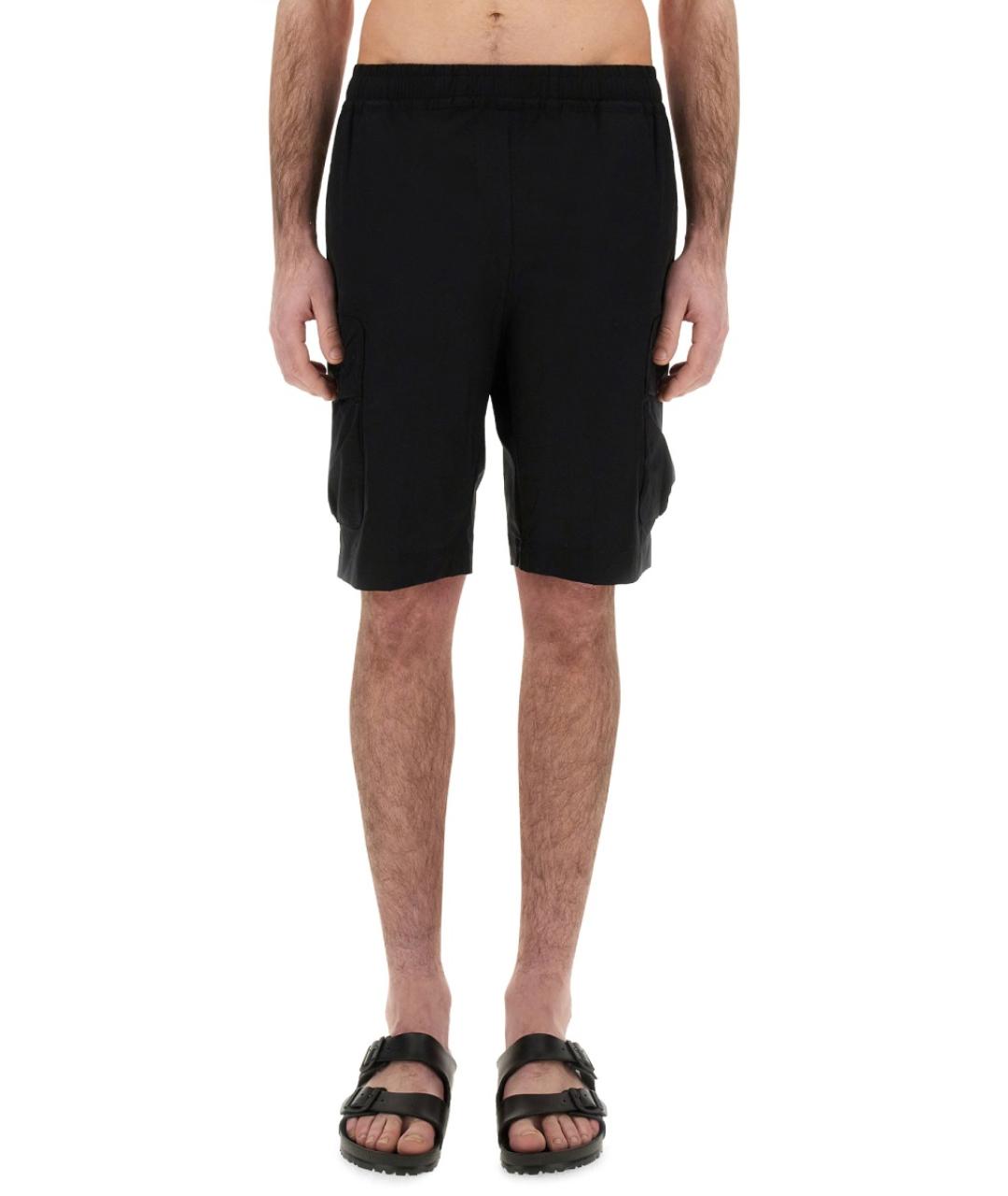 PARAJUMPERS Черные полиэстеровые шорты, фото 5