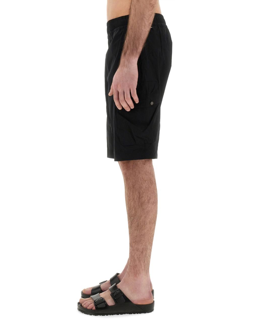 PARAJUMPERS Черные полиэстеровые шорты, фото 4