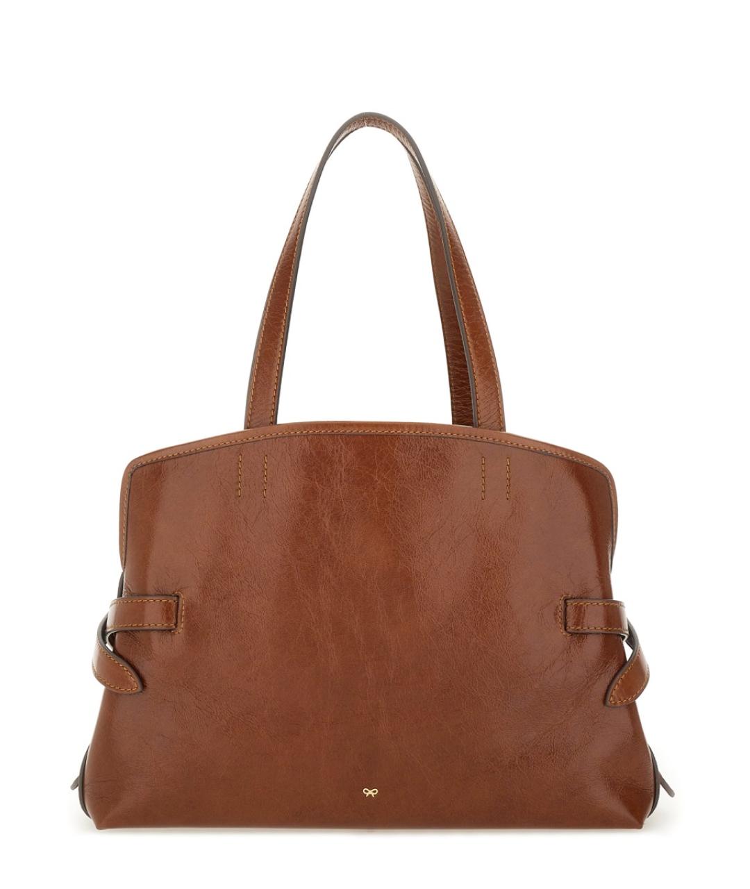 ANYA HINDMARCH Коричневая сумка тоут, фото 2