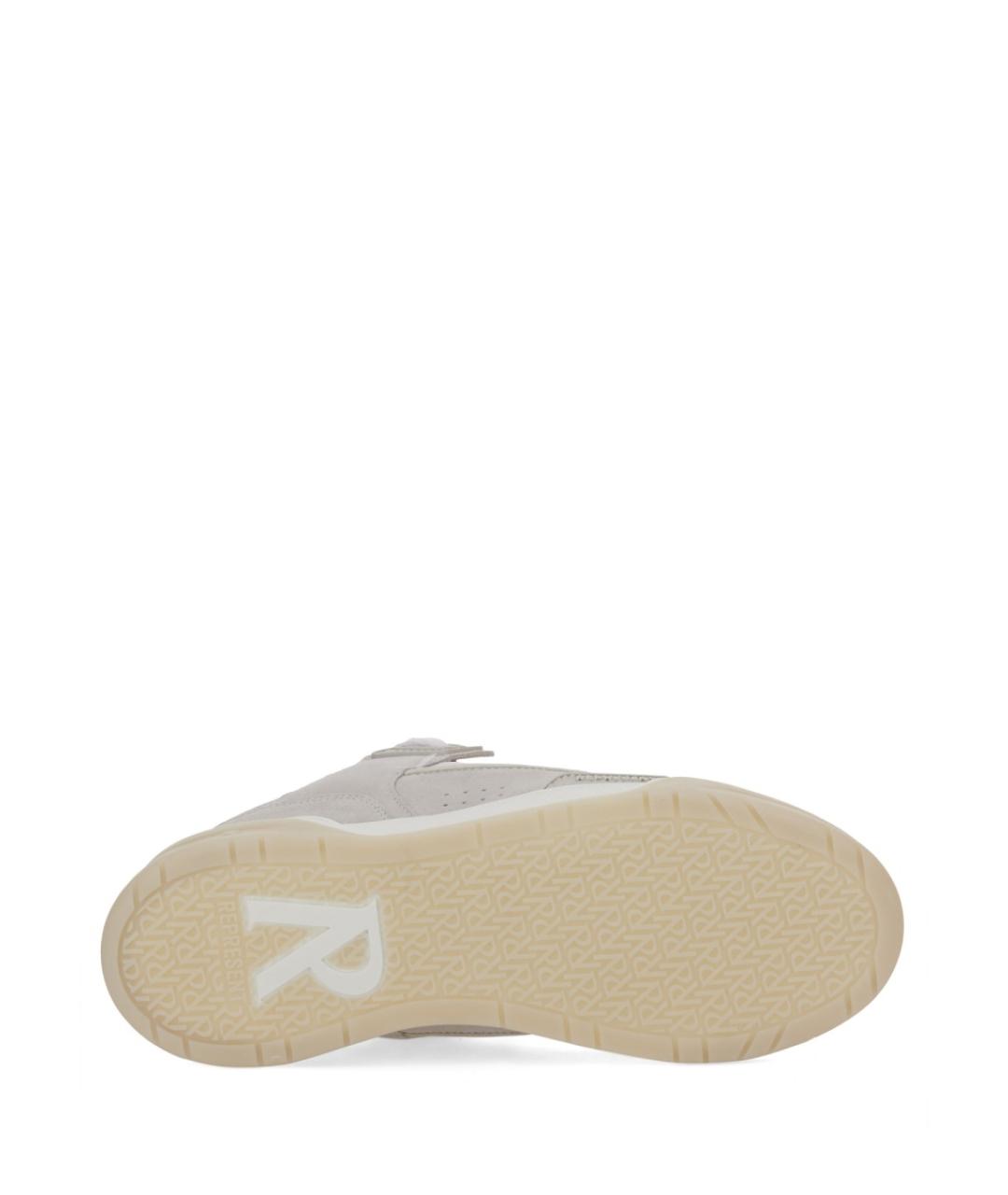 REPRESENT Белые низкие кроссовки / кеды, фото 5